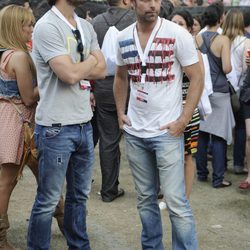 Curi Gallardo y David Ascanio en el concierto de Cadena 100