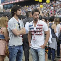 Curi Gallardo y David Ascanio en el concierto de Cadena 100