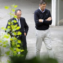 Iñaki Urdangarín y Mario Pascual Vives en Vitoria