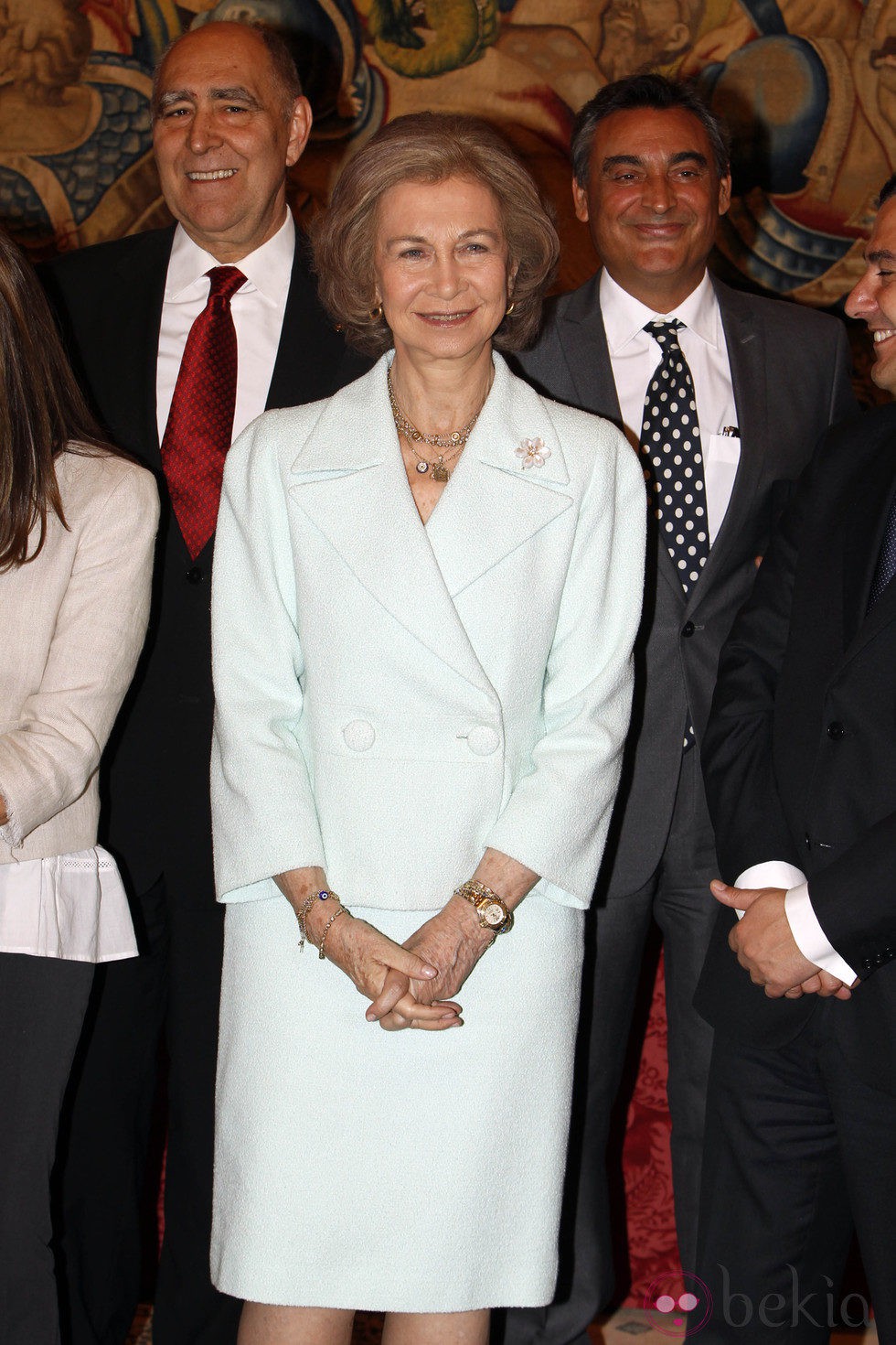 La Reina en la entrega de las Condecoraciones de la Orden Civil de la Solidaridad Social 2011