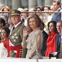 Los Reyes y los Príncipes en el Día de las Fuerzas Armadas 2012