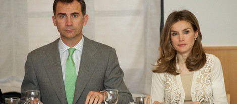 Los Príncipes Felipe y Letizia en la Residencia de Estudiantes