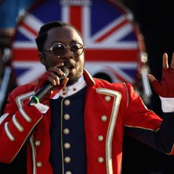 Will.i.am en el concierto del Jubileo de Diamante de la Reina Isabel II