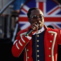 Will.i.am en el concierto del Jubileo de Diamante de la Reina Isabel II