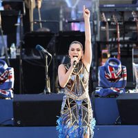 Jessie J en el concierto del Jubileo de Diamante de la Reina Isabel II