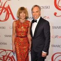 Anna Wintour y Tommy Hilfiger en los Premios CFDA 2012