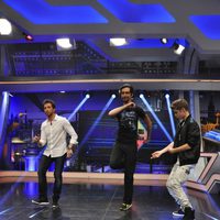 Justin Bieber bailando en 'el Hormiguero'