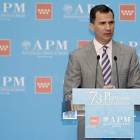 El Príncipe Felipe ofrece un discurso en la entrega de los Premios de la APM 2011