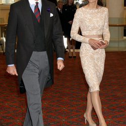 Los Duques de Cambridge en la recepción de Guildhall del Jubileo de Diamante