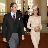 Los Duques de Cambridge en la recepción de Guildhall del Jubileo de Diamante