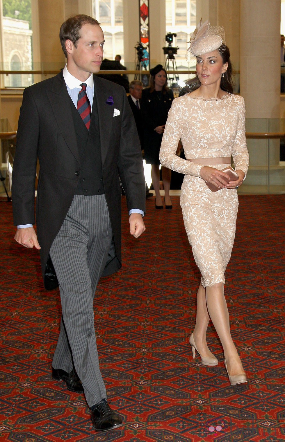 Los Duques de Cambridge en la recepción de Guildhall del Jubileo de Diamante