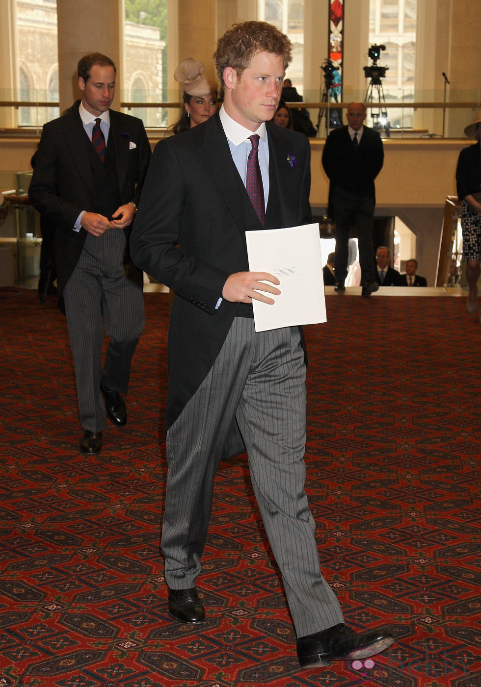 El Príncipe Harry en la recepción de Guildhall del Jubileo de Diamante