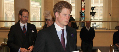 El Príncipe Harry en la recepción de Guildhall del Jubileo de Diamante