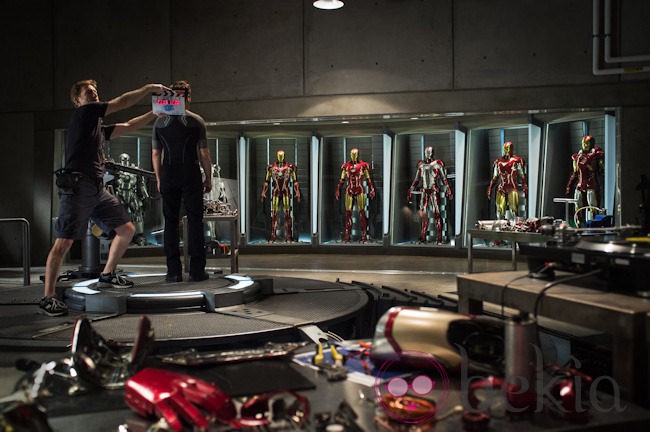 Primera imagen oficial del rodaje de 'Iron Man 3' 