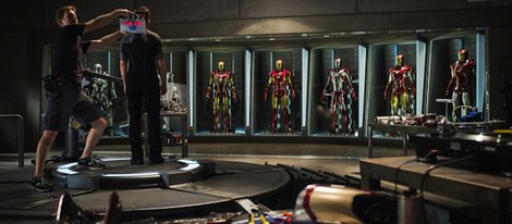 Primera imagen oficial del rodaje de 'Iron Man 3' 