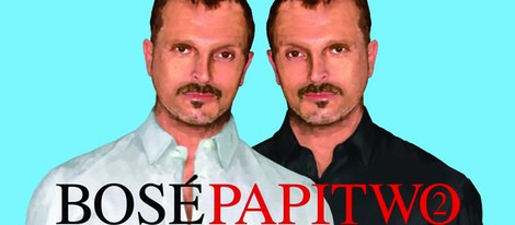 Portada de 'Papitwo' de Miguel Bosé