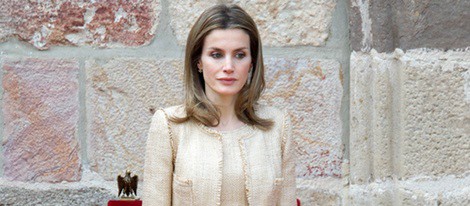 La Princesa Letizia en la entrega del Premio Príncipe de Viana de la Cultura 2012