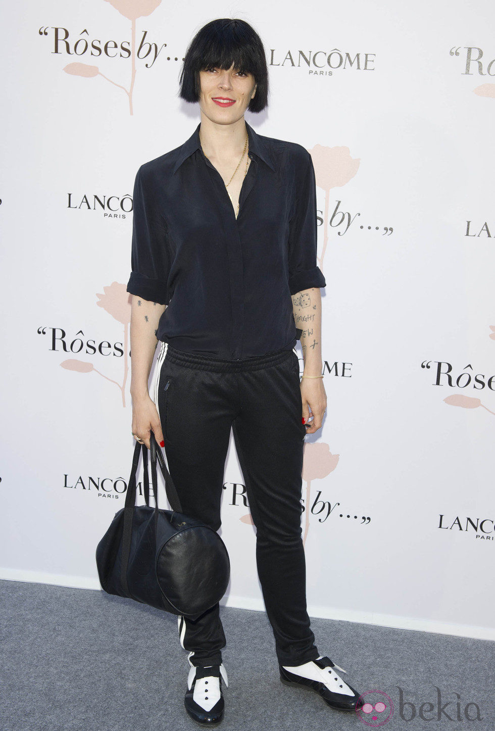 Bimba Bosé en la presentación de la exposición fotográfica 'Roses by Lancôme'