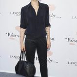 Bimba Bosé en la presentación de la exposición fotográfica 'Roses by Lancôme'