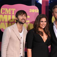 Lady Antebellum en la entrega de los CMT Awards 2012