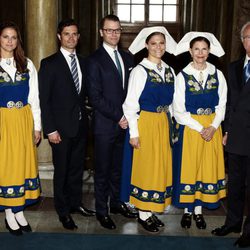 La Familia Real Sueca celebra el Día Nacional de Suecia 2012