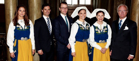 La Familia Real Sueca celebra el Día Nacional de Suecia 2012