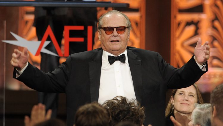 Jack Nicholson en la entrega del Life Achievement Award 2012