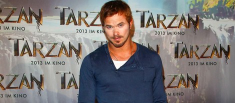 Kellan Lutz en la presentación de la película 'Tarzán 3D'