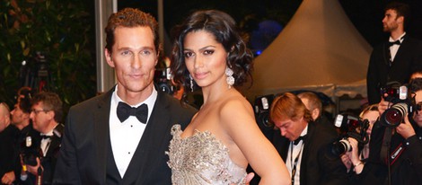 Matthew McConaughey y Camila Alves en Cannes 2012