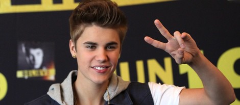 Justin Bieber en la presentación de 'Believe' en México