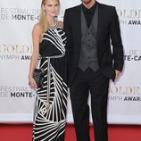 Kenzie Dalton y Chad Michael Murray en la clausura del Festival de Monte-Carlo 2012