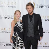 Kenzie Dalton y Chad Michael Murray en la clausura del Festival de Monte-Carlo 2012