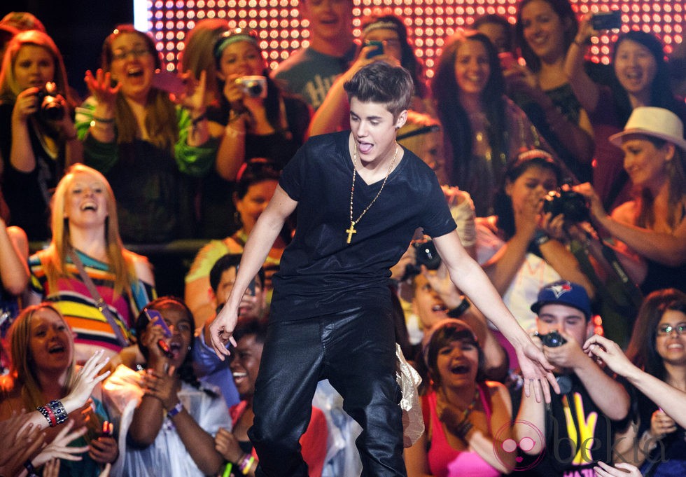 Justin Bieber en los MuchMusic Video Awards 2012