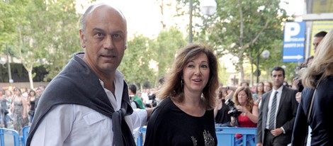 Ana Rosa Quintana y su marido Juan Muñoz en el concierto de Bruce Springsteen