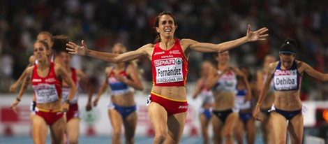 Nuria Fernández compite por España en Londres 2012