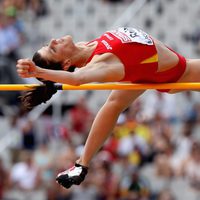 Ruth Beitia compite en los Juegos Olímpicos de Londres 2012