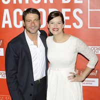 Félix Gómez y Mariona Ribas en los Premios de la Unión de Actores 2012