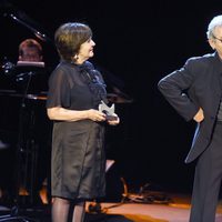 José Sacristán y Concha Velasco en la gala de la Unión de Actores 2012