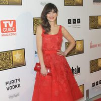 Zooey Deschanel en los Critics' Choice Television Awards 2012