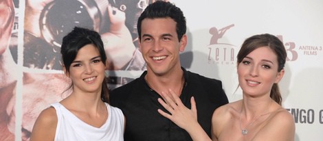 Clara Lago, Mario Casas y María Valverde en la presentación de 'Tengo ganas de ti'