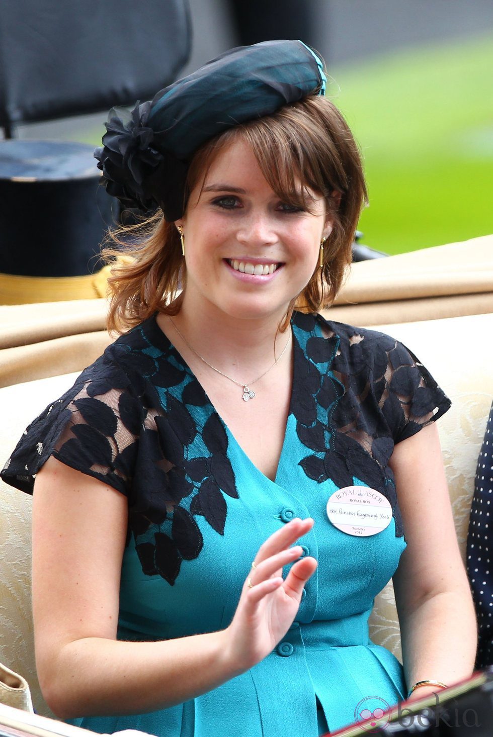 La Princesa Eugenia de York en la inauguración de Ascot 2012