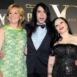 Esperanza Aguirre, Mario Vaquerizo y Alaska en los Premios Internacionales Yo Dona 2012