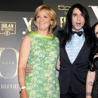 Esperanza Aguirre, Mario Vaquerizo y Alaska en los Premios Internacionales Yo Dona 2012