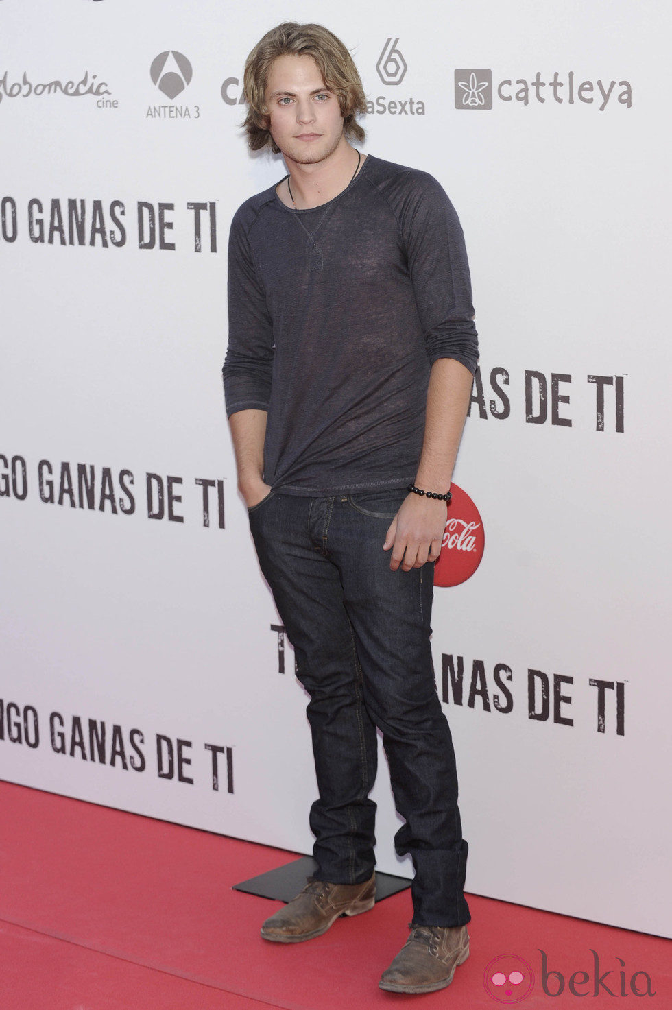 Jaime Olías en el preestreno de 'Tengo ganas de ti' en Madrid