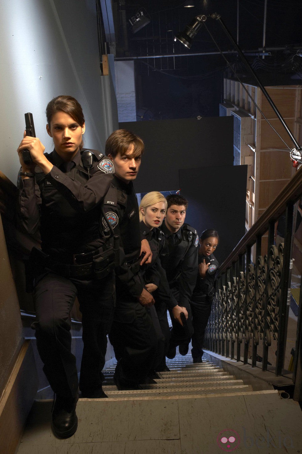 Equipo de  la nueva serie de Divinity 'Rookie Blue'