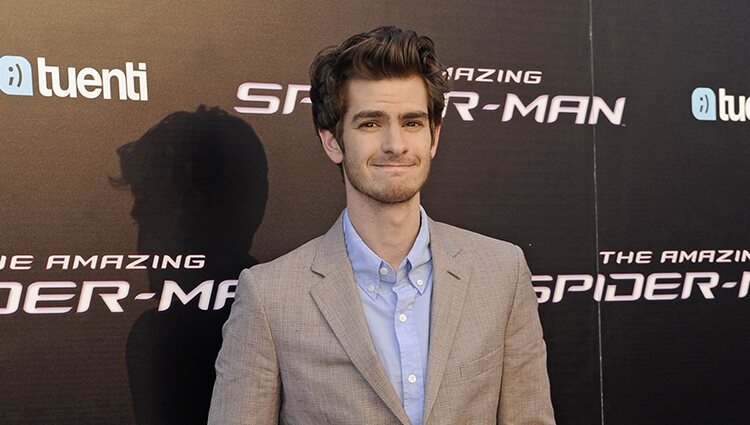 Andrew Garfield en el estreno de 'The Amazing Spiderman' en Madrid