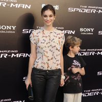 Norma Ruiz en el estreno de 'The Amazing Spiderman' en Madrid