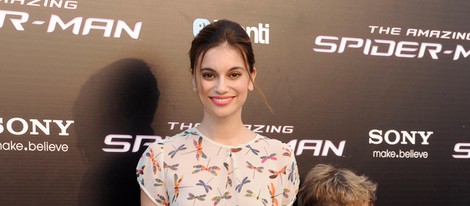 Norma Ruiz en el estreno de 'The Amazing Spiderman' en Madrid