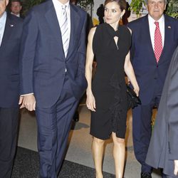 Los Príncipes Felipe y Letizia en el Foro España-Estados Unidos en Nueva Jersey