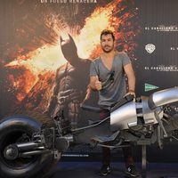 David Seijo en la presentación de la moto de Batman en Madrid